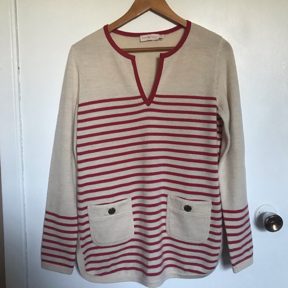 Tory Burch Odessa Tunic size M - Picture 3 of 8